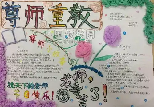 58款教师节手抄报,黑板报集锦,老师您辛苦了