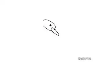 天鹅简笔画怎么画