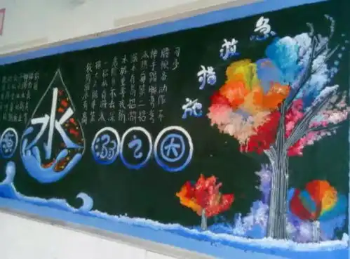 老师随手拍下校内黑板报,一个比一个惊艳,网友这么卷了