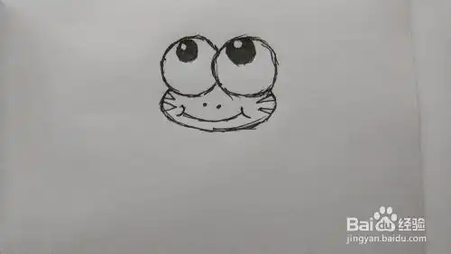 如何简笔画青蛙