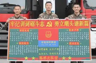 路桥消防大队制作黑板报