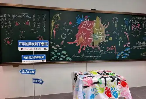 山师附中高一新生开学了首个班会浪漫温馨又励志