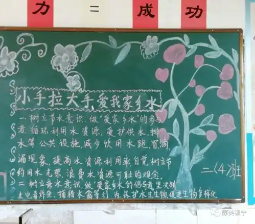 丁旗街道中心学校开展全民来护河,携手共建幸福河主题宣传活动