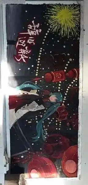 厉害厉害现在的黑板报都这水平了