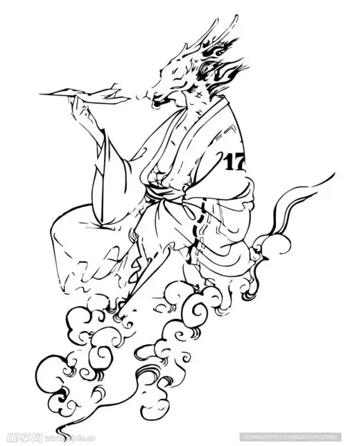 卡通龙设计图卡通设计