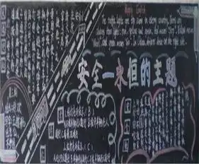 交通安全黑板报道路交通安全知识