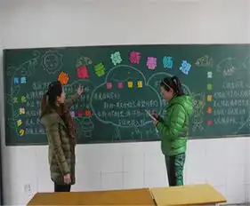 新学期黑板报新学期的新打算