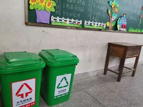 垃圾分一分,校园美十分秋口小学开展做好垃圾分类,共创文明新风主题教育系列活动