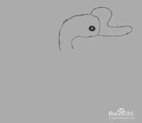 简笔画大鹅是怎么画的