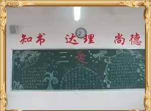 三爱黑板报内容
