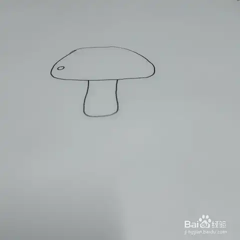 简笔画蘑菇的简单画法