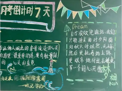 教学动态我校高二年级举办月考冲刺系列活动