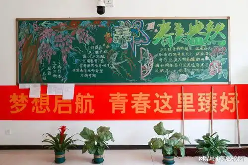 河北承德拥抱春天主题板报,普臻学子和春天的故事