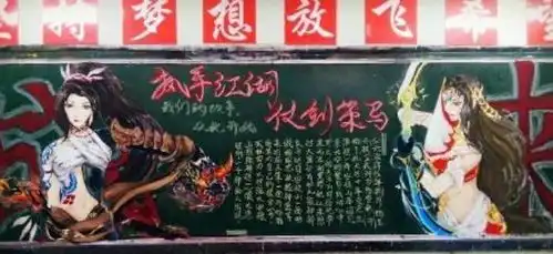初中生黑板报走红,隔壁班同学表示佩服,班主任不擦了