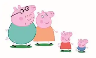 陪女儿看动画片小猪佩琪,学到了很多的生活道理