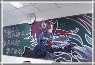 同样都是王者荣耀板报美术生vs文化生,没有对比就没伤害
