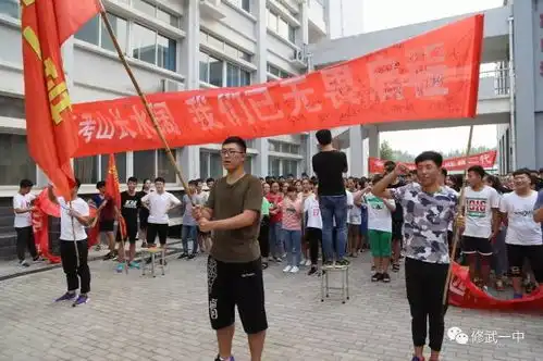 高三年级召开2018高考三百天冲刺誓师大会