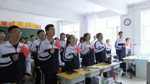 高级中学开展学党史颂党恩跟党走主题班会