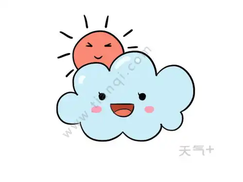 云彩简笔画云彩简笔画画法