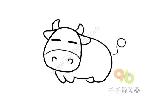 十二生肖简笔画图片大全简单易学