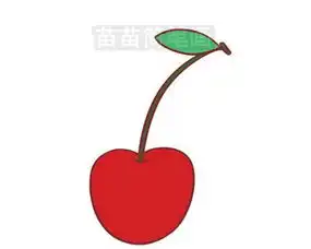樱桃简笔画怎么画图片大全