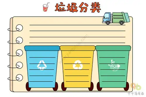 小学生垃圾分类手抄报