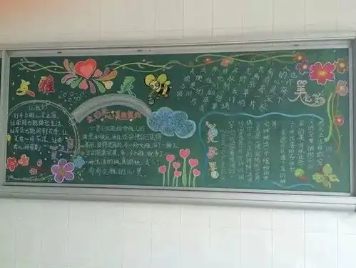酷似刘亦菲00后画出逆天黑板报,90后被拍死在沙滩上