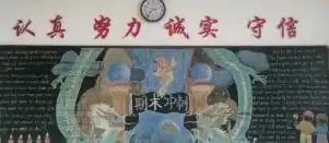 德清求是高中锐意争锋,备战期末主题黑板报评比活动