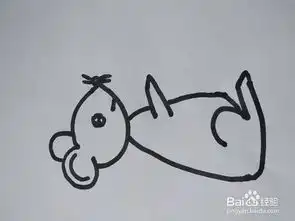 怎么画活泼的小老鼠简笔画