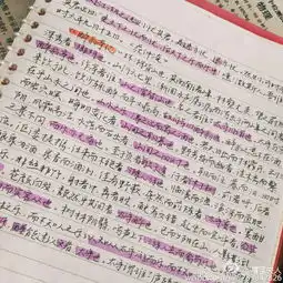组图精美如画美女学霸因手抄笔记走红