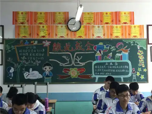 春之绘梦之声新学期板报出炉啦