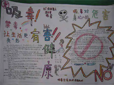 禁毒手抄报濮存昕斥明星吸毒