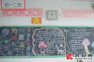 开封七中举办安全教育主题黑板报展评活动