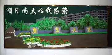 3d黑板报惊艳全国南京大学这个43岁的保洁阿姨火了