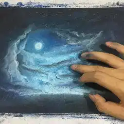 干货你们要的粉笔画技法统统都在这里了