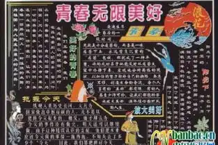 五一和五四黑板报合刊炫出青春