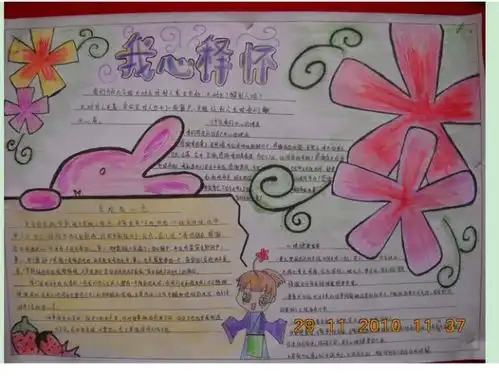 心里健康的手抄报