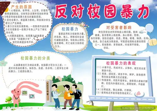 反对校园暴力设计图