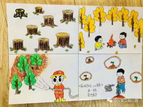 共享森林美景严防森林火灾