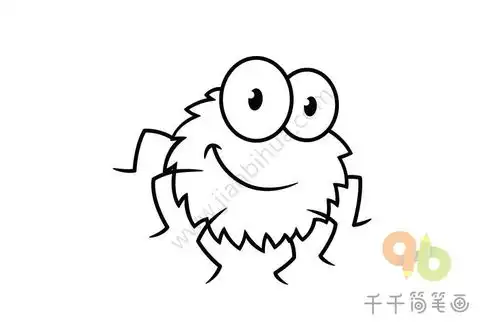 教你画虫子简笔画
