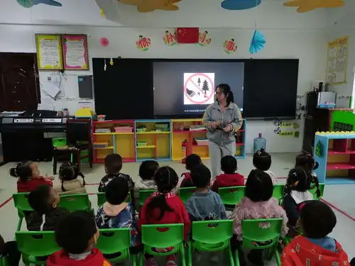 武陵源区索溪中心幼儿园开展森林防火宣传教育主题活动