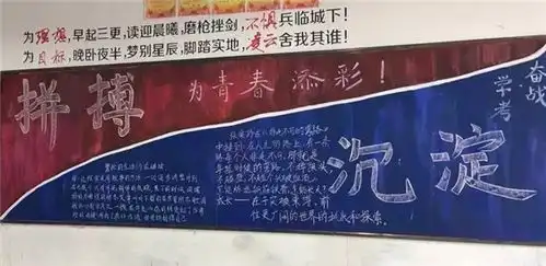 德清求是高中为青春添彩为学考助力记高二年级12月主题黑板报