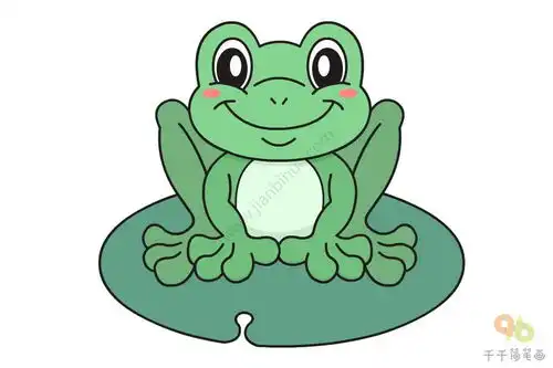 学画青蛙简笔画