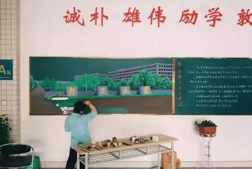 这位扫地僧火了保洁阿姨画板报惊艳央视