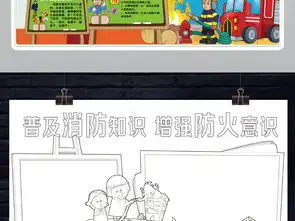 消防安全小报校园防火防灾安全教育宣传日手抄小报图片模板psd设计图下载消防安全手抄报大全编号18824852